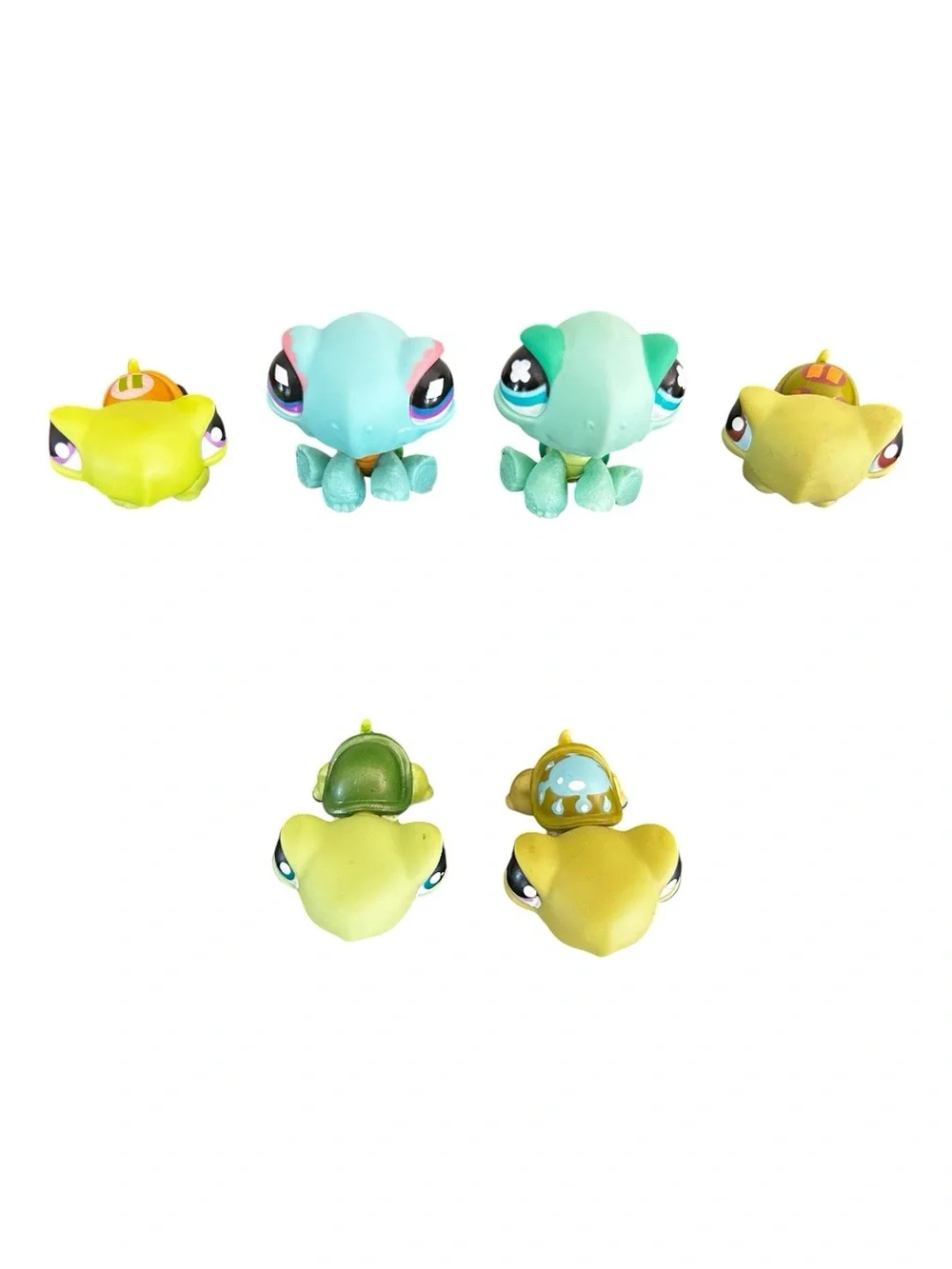 Vintage Hasbro Littlest Pet Shop Turtle Lot!